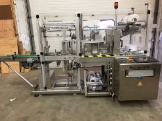 Pester Bundler M# PewoPack 450SN, S# 3386, Comes with Schneider Packaging Equipment Lane Conveyor,