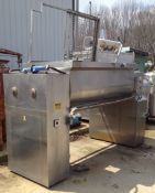 300 Gallon Twin Shaft Paddle Blender, Approx 40 Cu.Ft., Trough is Approx. 6'7