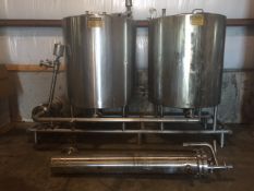 2 Tank CIP System with Tanks 48