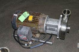 WCB Type 25 hp Centrifugal Pump, 3 1/2