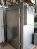 S/S Smoke House, Gas, Includes Smoke Generator and (1) S/S Rack, External Dimensions: 69