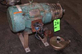 WCB 7.5 hp Centrifugal Pump, M/N 0-216, S/N 42423206, 2
