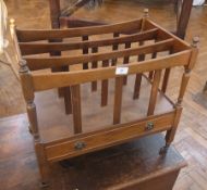 A reproduction mahogany music Canterbury