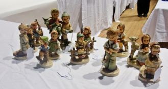 Large Goebel figure group 