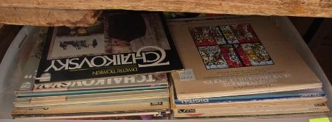 A large selection of long playing record