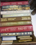 Various editions of Jane's including:- 