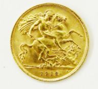 George V half-sovereign 1912