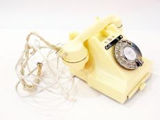 Cream bakelite telephone 164 57