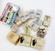 Quantity Kensitas silk flags, various se