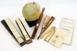 Philips globe, Japanese chopsticks, fold