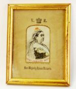 Late Victorian stevengraph 