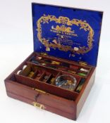 A Winsor & Newton watercolour paint box