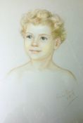 Pastel drawing