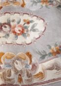 Persian style wool runner decorated with