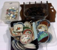 Quantity china thimbles, collection of m