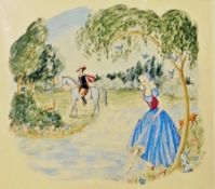 Watercolour drawings