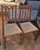 Pair early 20th century Arts & Crafts st