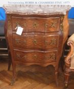 19th century Louis XV style bombe parque