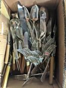 Quantity of silver plate to include Old