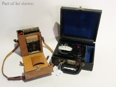 Taylor Model 127A Mk III ammeter in a br