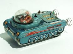 A Masudaya Japanese tinplate clockwork s