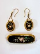 Etruscan style suite of jewellery compri