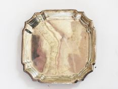 Set of eight late 20th century silver mi