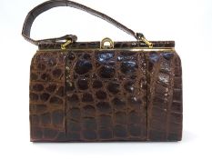 A Riviera brown crocodile 