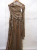 An Ellie Saab full length evening dress,