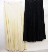 Cerruti pleated palazzo pants in cream c