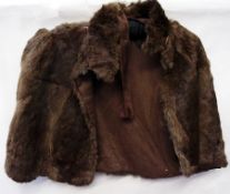 A rabbit skin cape