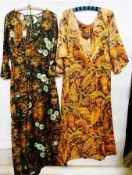 A quantity of 1970's various evening dre