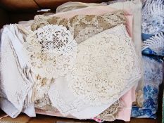 A pair of single cotton bedspreads, vari