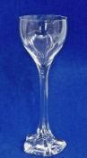 Art Nouveau Jugendstil tall stemmed wine