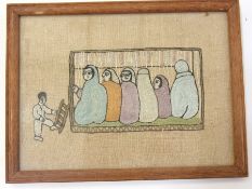 Set of silk embroidered pictures on line