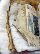 A large cotton tablecloth, other tablecl