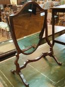 Hepplewhite style shield-shaped mahogany