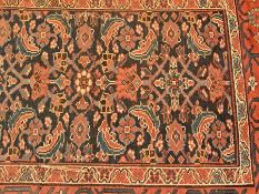 Eastern wool runner, central blue ground