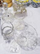 A contemporary tapering bowl with a stam