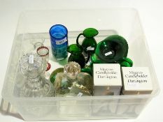 A collection of paperweights