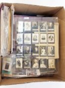 2 albums cigarette cards,  including Reg