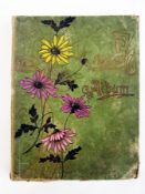 Victorian scrap album containing greetin