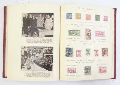 The Unhinged Leaf Album (red) containing