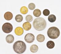 1675 Charles II crown, early swiss coins