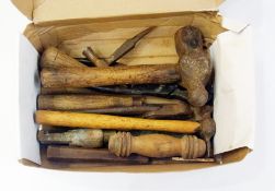 Quantity old woodworking tools