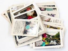 A quantity of post cards
