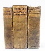 Three antiquarian books:-