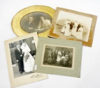 Sundry loose wedding photographs and oth
