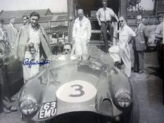 Black and white poster of original photo