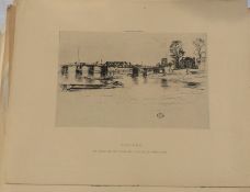 Quantity of etchings